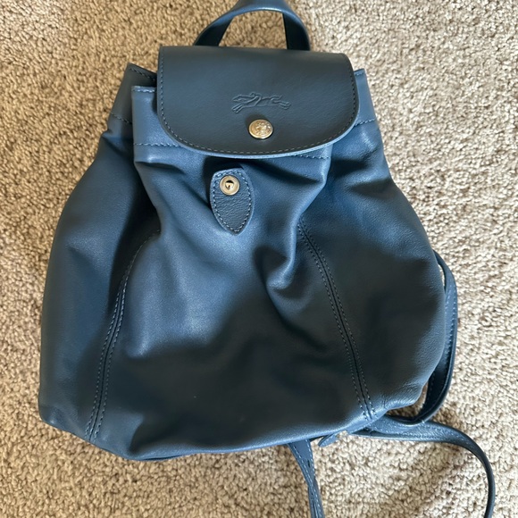Longchamp Handbags - Longchamp le pliage cuir backpack